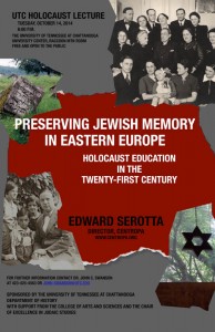 Holocaust Lecture Poster