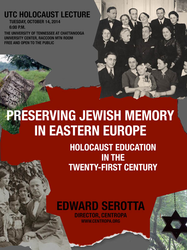Holocaust Lecture Poster