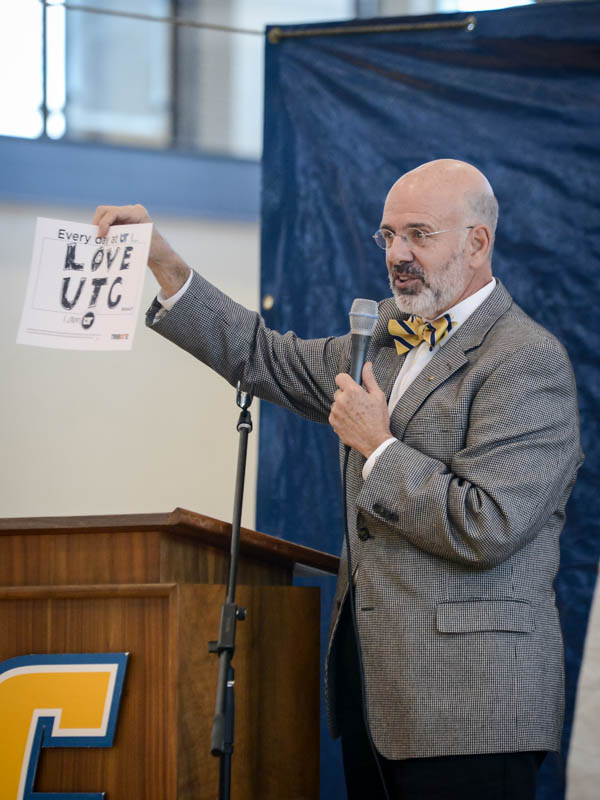 Dr. DiPietro at UTC Tribute Event