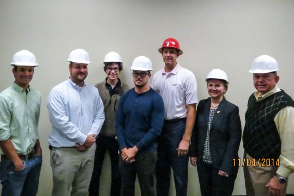 Ram Tool donated hard hats to UTC's CECS Construction Management program