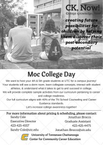College Knowledge Now Flyer