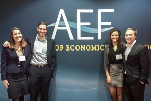 UTC Economics Students at AEF