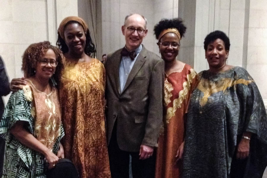 Dr. Jonathan McNair and Marian Anderson String Quartet