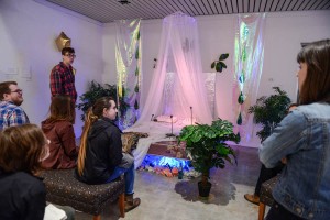 Senior Art Exhibit at Cress Gallery
