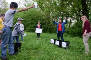 Outdoor leadership class