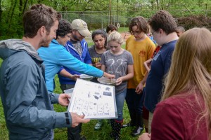 Outdoor leadership class