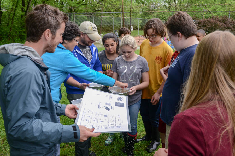 Outdoor leadership class