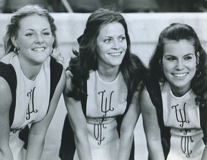 Valerie Copeland Rutledge and 2 other cheerleaders