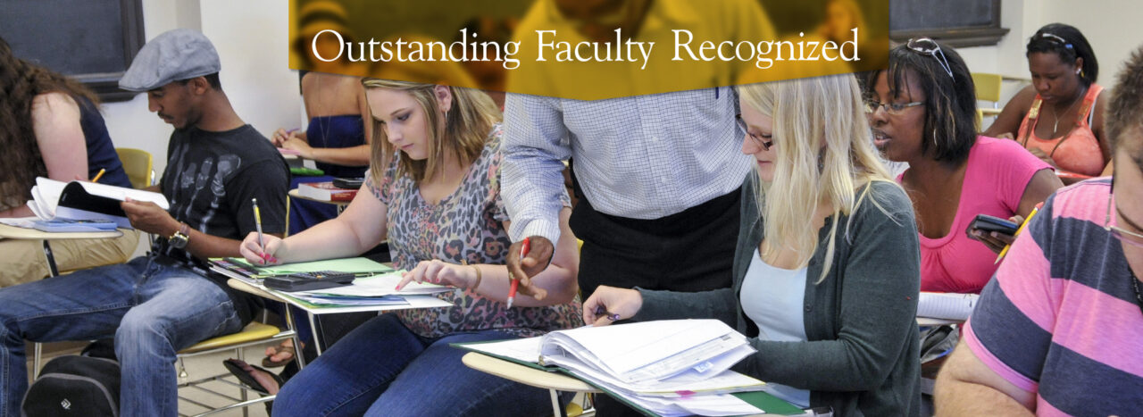 Outstanding Faculty Recognition