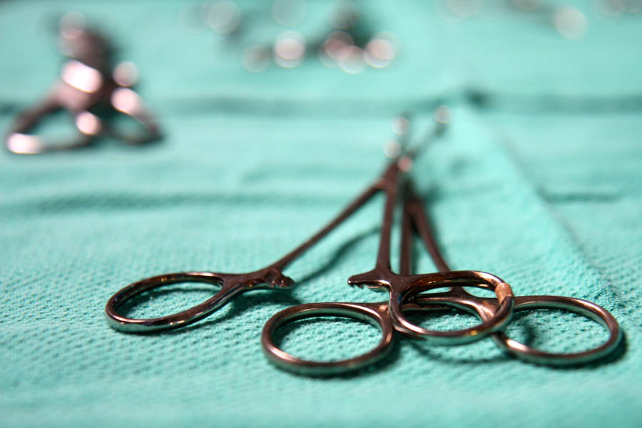 Stock photo of medical surgical tools