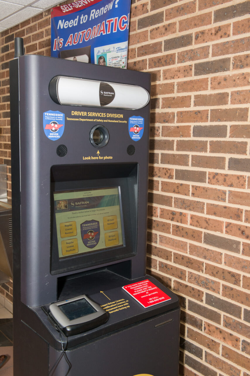 Driver's License Kiosk