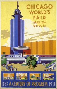 Pursell's 1933 Chicago World's Fair Poster