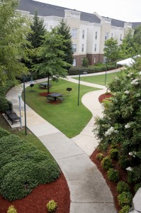 Students participating in The Nest LLC live in Walker apartments, a part of UTC's South Campus