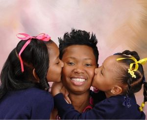 Tasha with her daughters