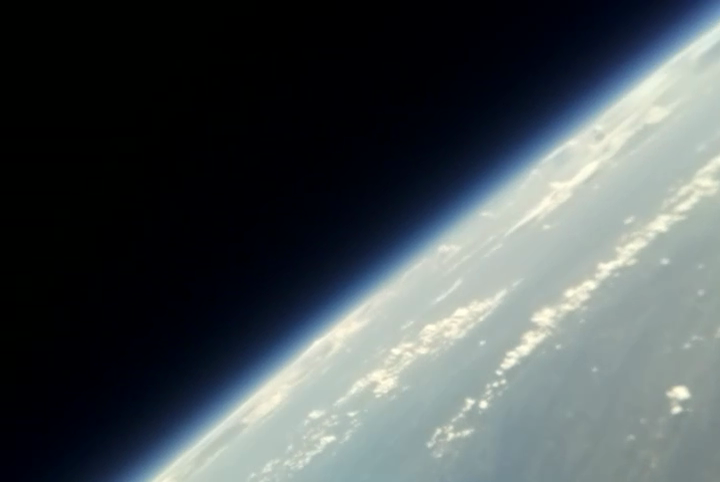 Tennessee from approximately 100,000 ft. The TN river can be seen near the lower center of the image.