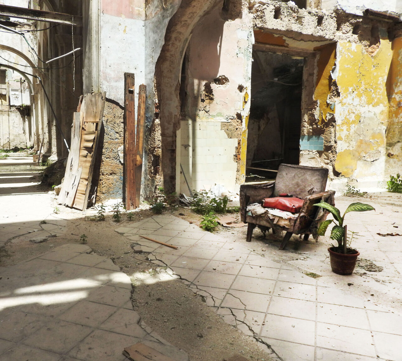 Some buildings in Cuba that would be condemned in the U.S. are apartments in Cuba.