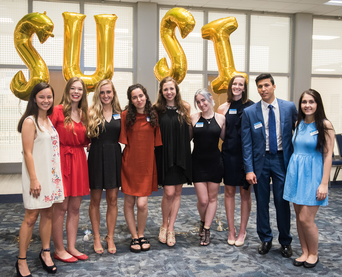 SUSI students are welcomed Friday, June 29, 2018 in the Tennessee Room.