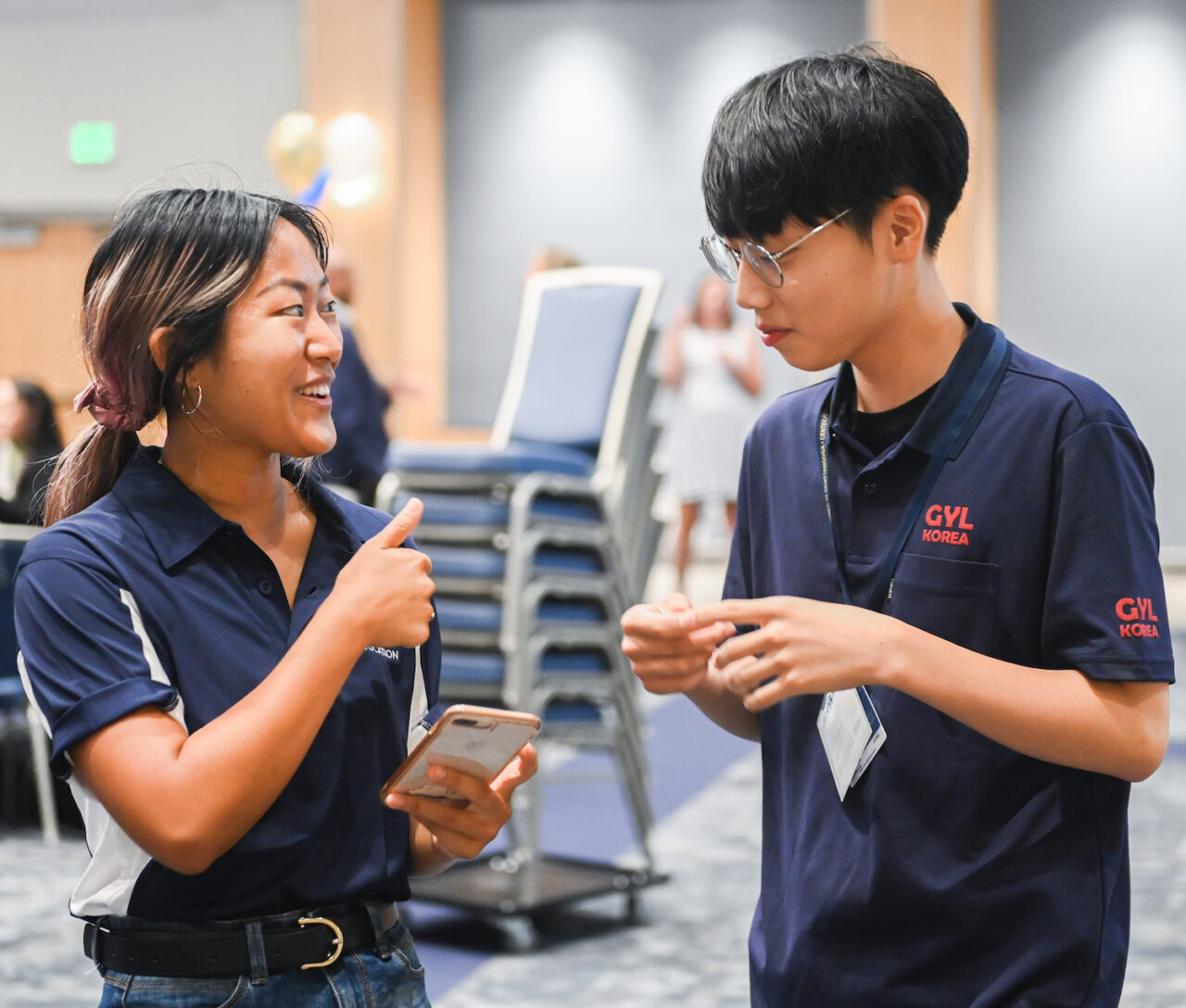 South Korean students will study English at UTC for the next two weeks.