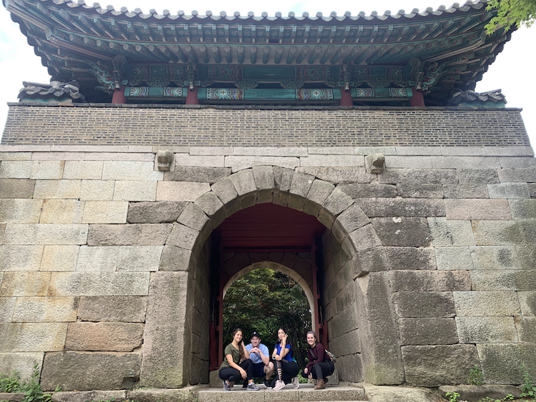 The Gumjeong Mountain Fortress was built in 1703.