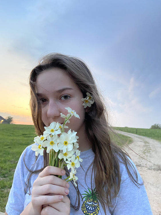 Bella, the 12-year-old sister of McKenzie Carver