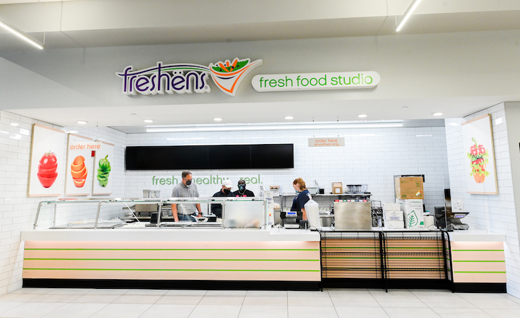 A Freshens Fresh Food has been added to the new Lupton Hall.