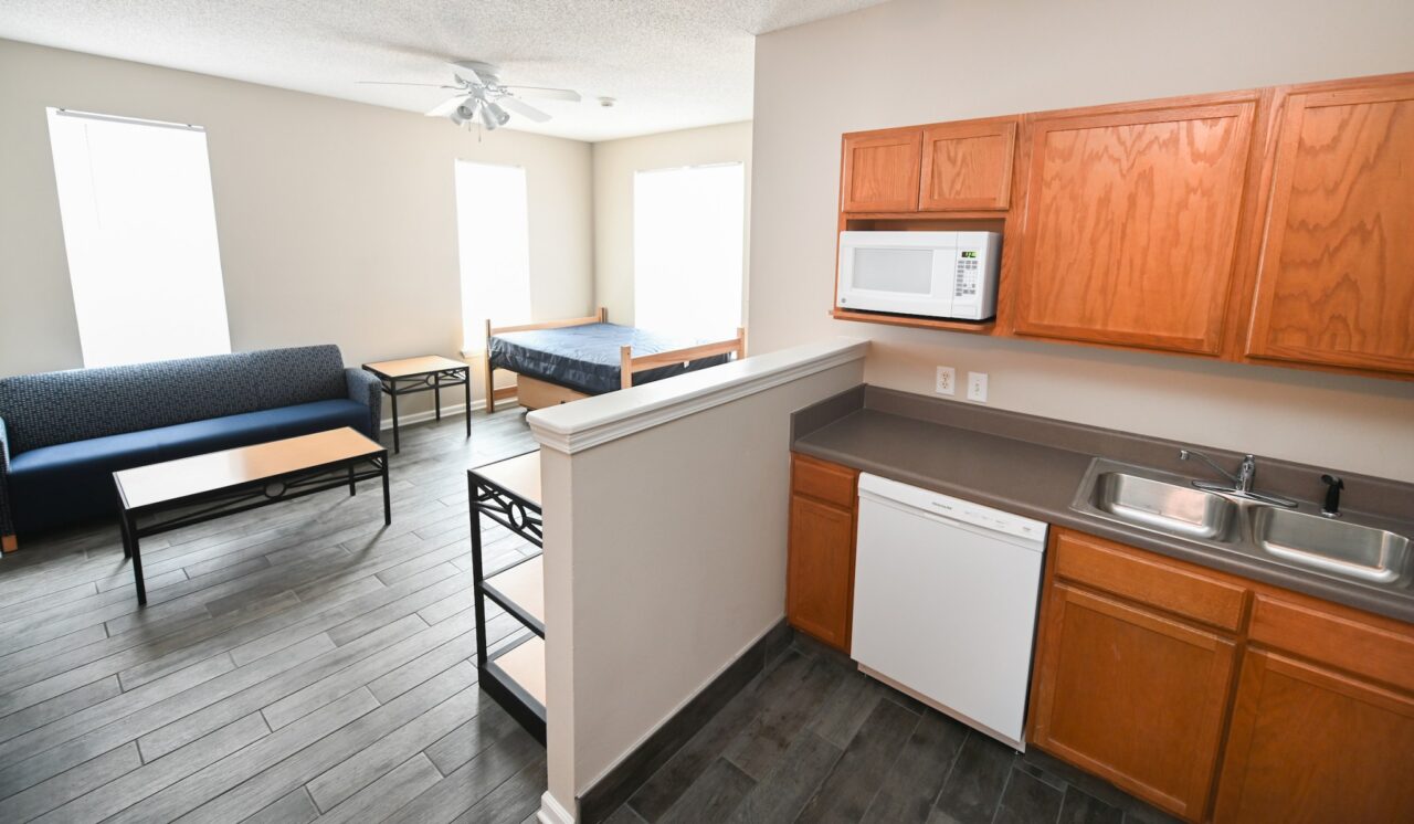 Kitchens were redone.