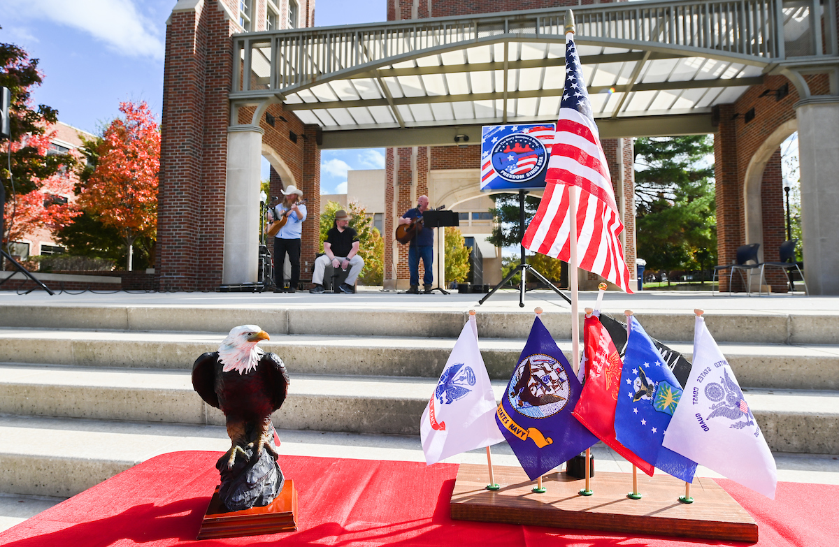 Veterans Day activities, Monday, Nov. 9, 2020.