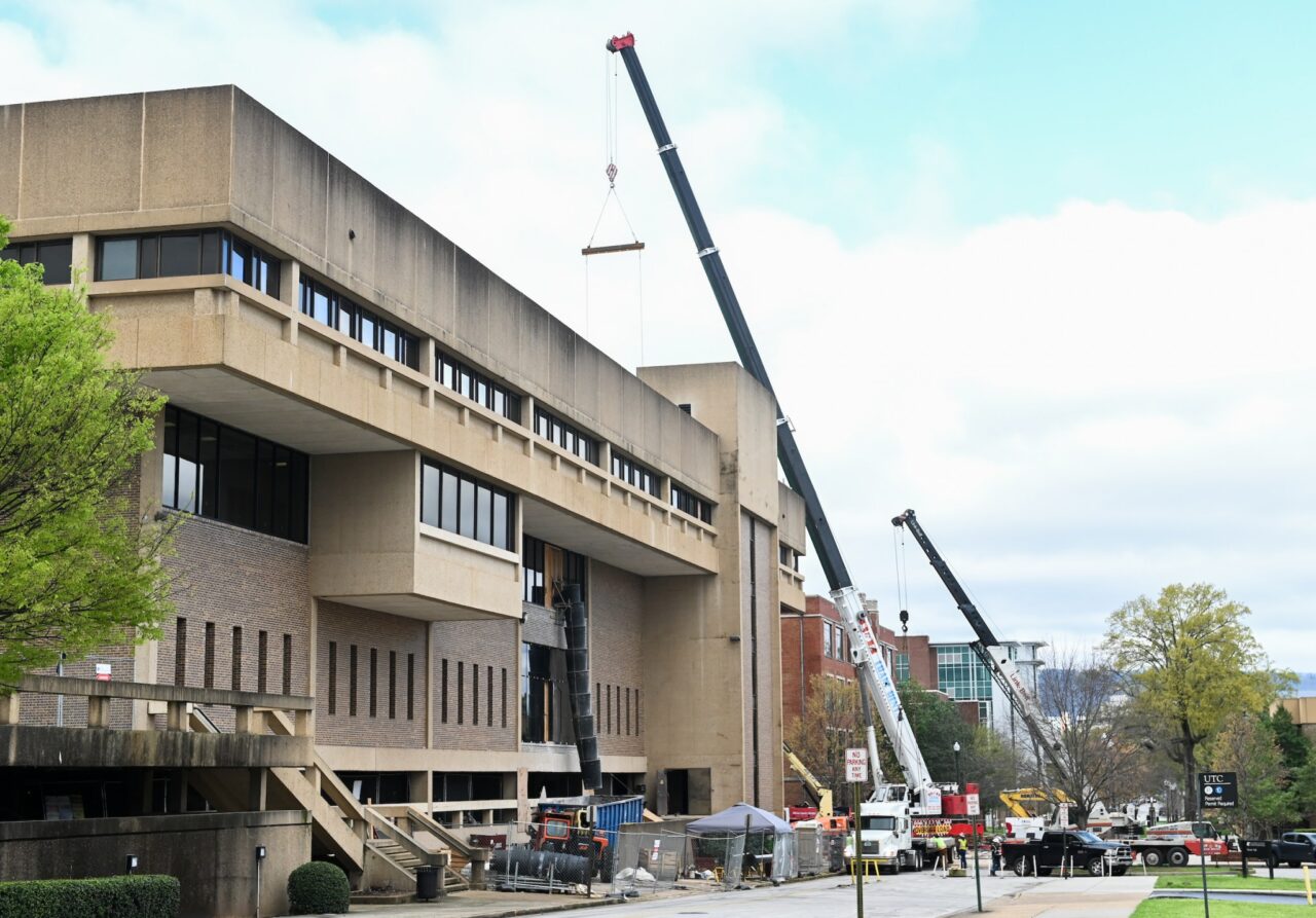 The reconstruction of Lupton Library into Lupton Hall was finished in late summer.