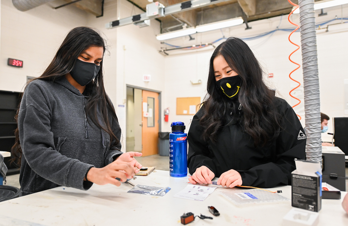 Interdisciplinary Design Project class taught by Trevor Elliott.