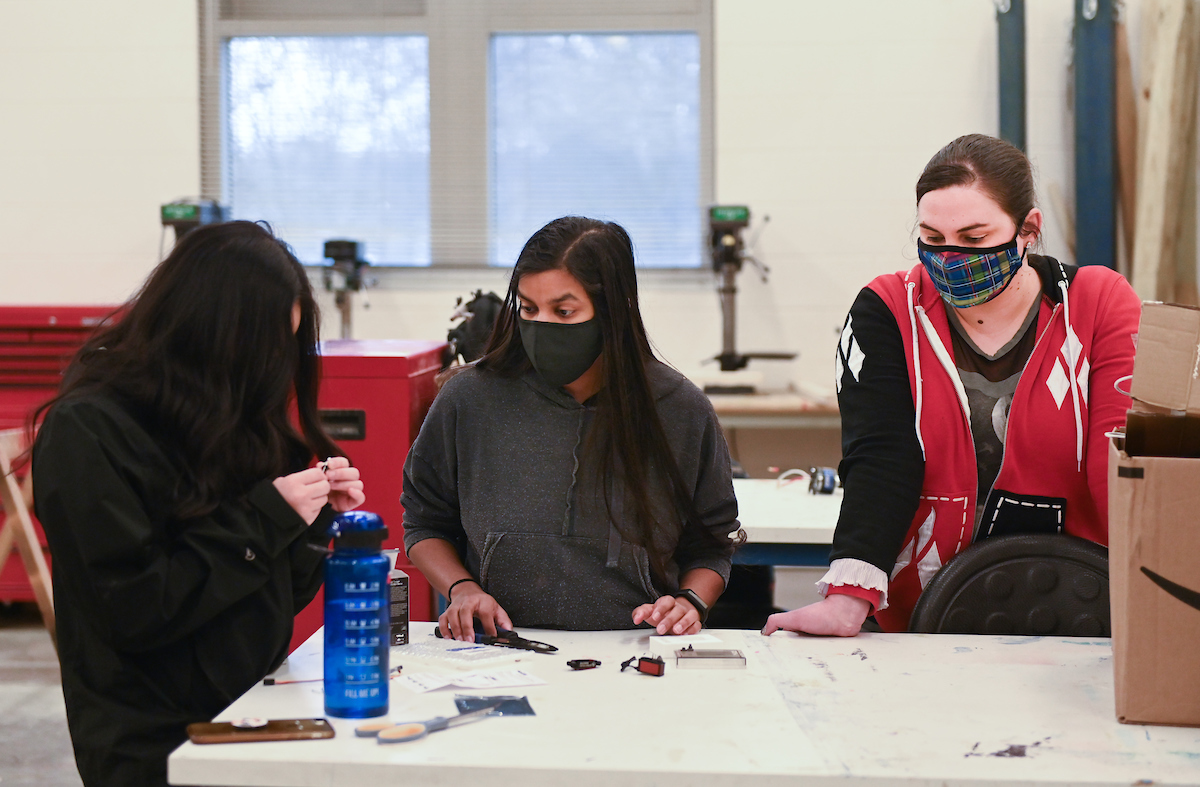 Interdisciplinary Design Project class taught by Trevor Elliott.