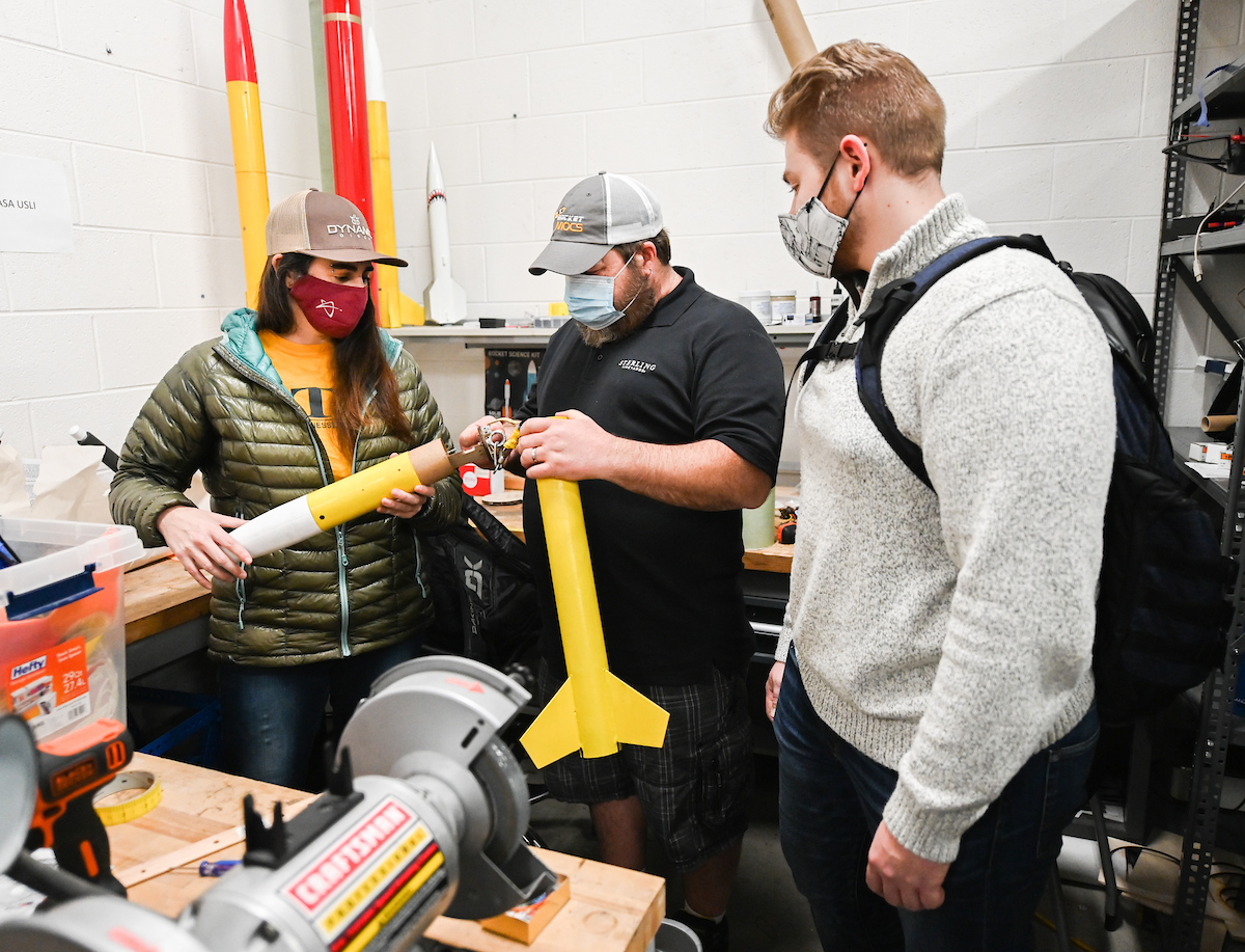 Interdisciplinary Design Project class taught by Trevor Elliott.