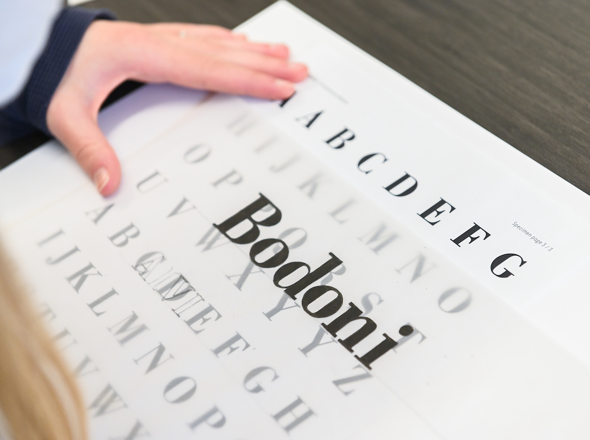 Typography taught by Derek Witucki.