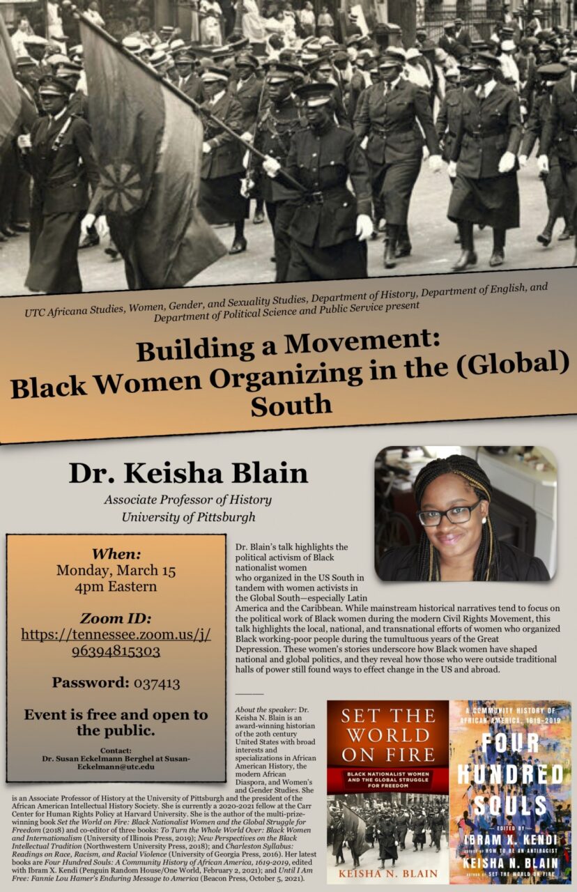 Keisha Blain Africana Studies Series