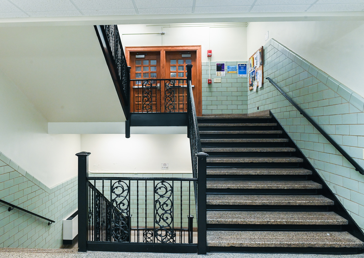 The interior of Hunter Hall will be redesigned.
