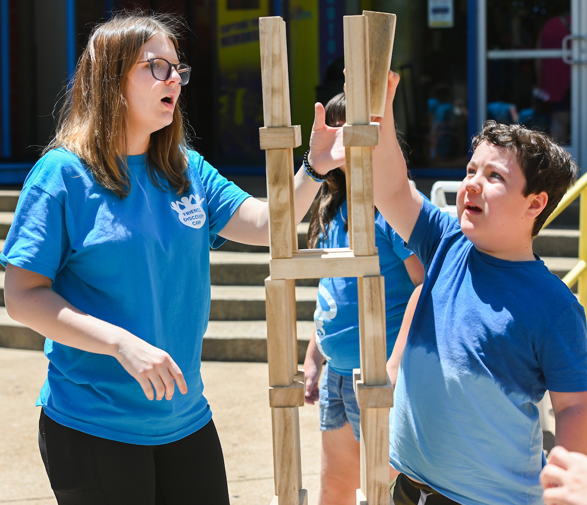 Friends Discovery Camp at the Creative Discovery Museum.