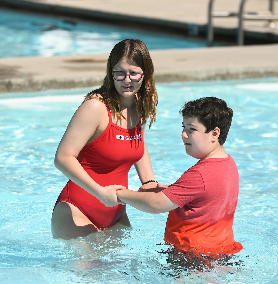 Friends Discovery Camp at the Warner Park Pool.