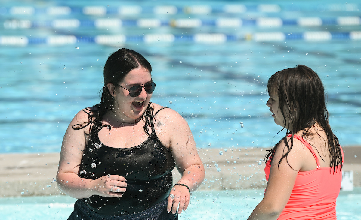 Friends Discovery Camp at the Warner Park Pool.
