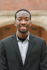 Cinque Peggs, president of the UTC chapter of Brother 2 Brother
