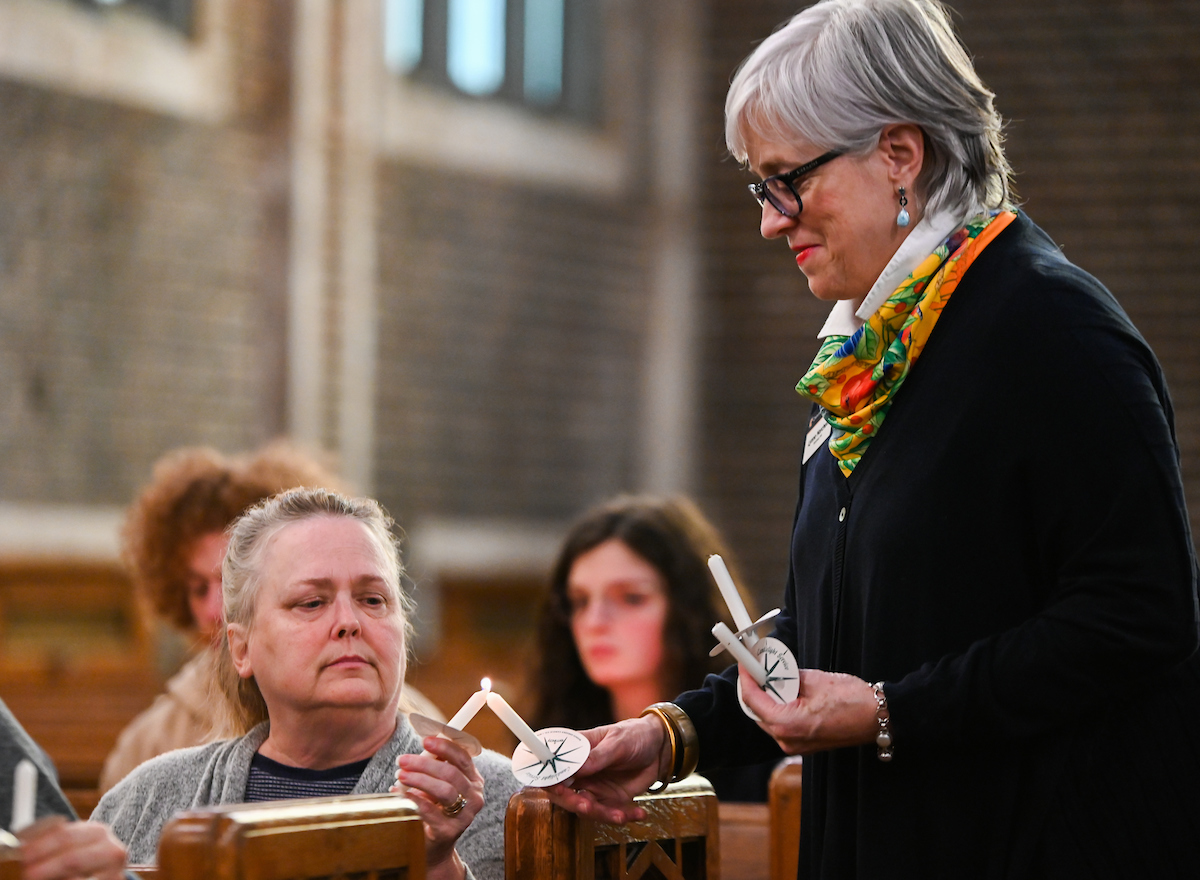 Blue and Gold memorial, Monday, Feb. 28, 2022 in Patten Chapel.
