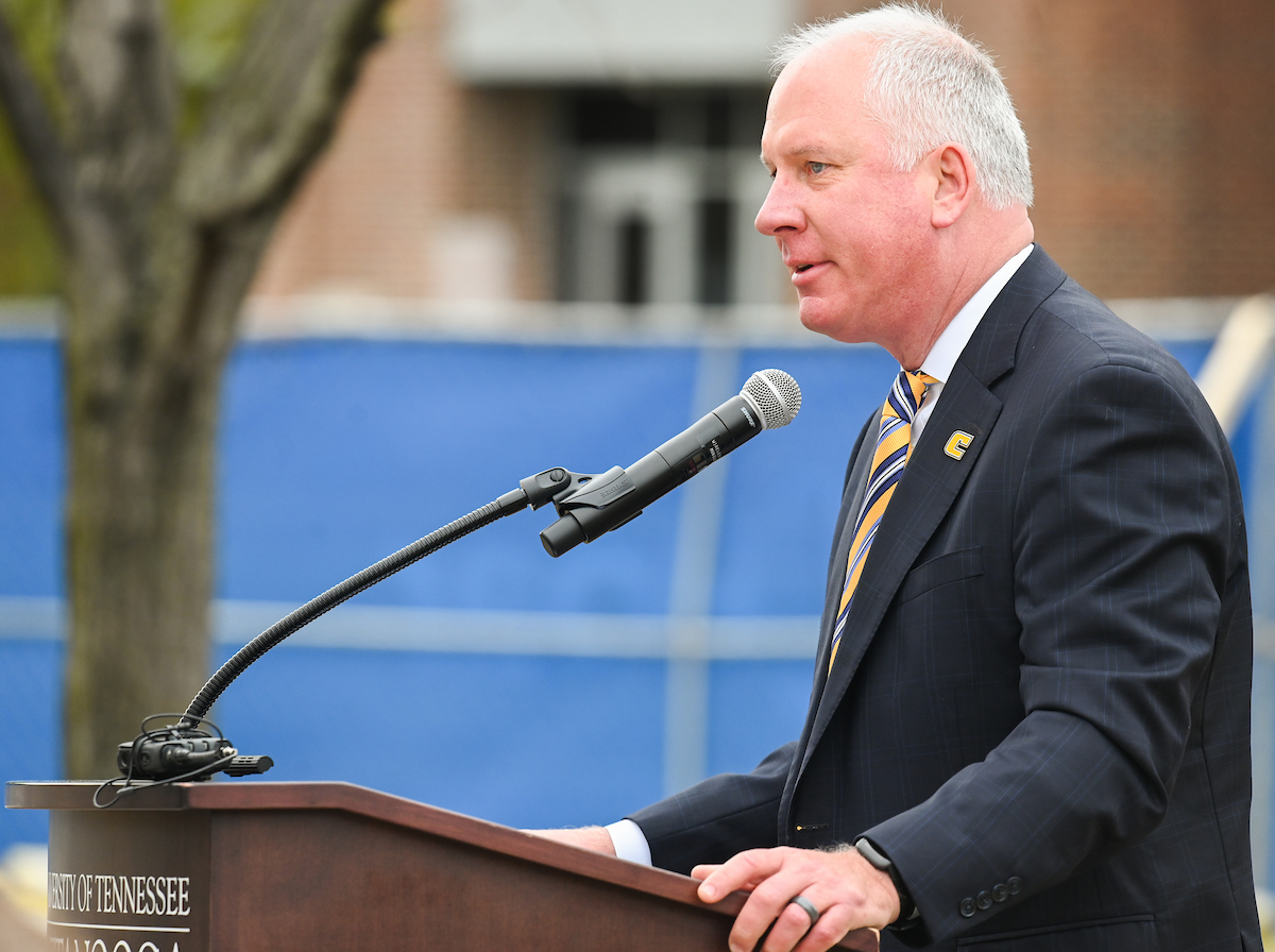 UTC Vice Chancellor and Director of Athletics Mark Wharton