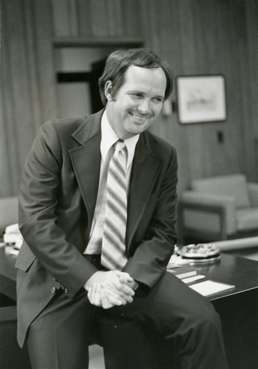 Circa 1970s photo of James Drinnon, courtesy of the University of Tennessee at Chattanooga Special Collections.