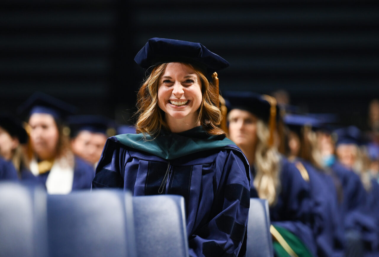 Graduate school graduation, Friday, May 6, 2022 in McKenzie Arena.