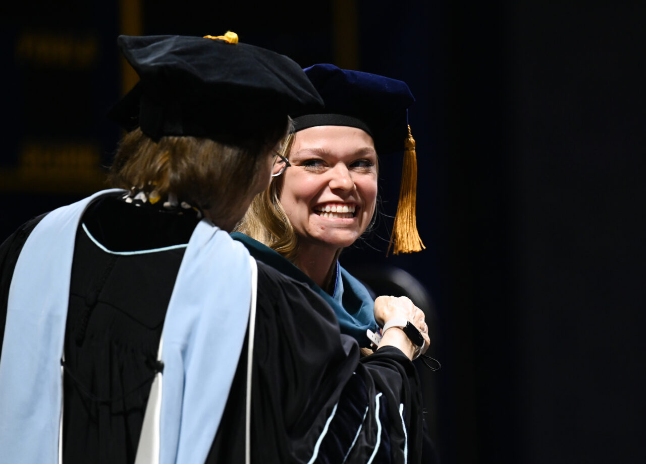 Graduate school graduation, Friday, May 6, 2022 in McKenzie Arena.