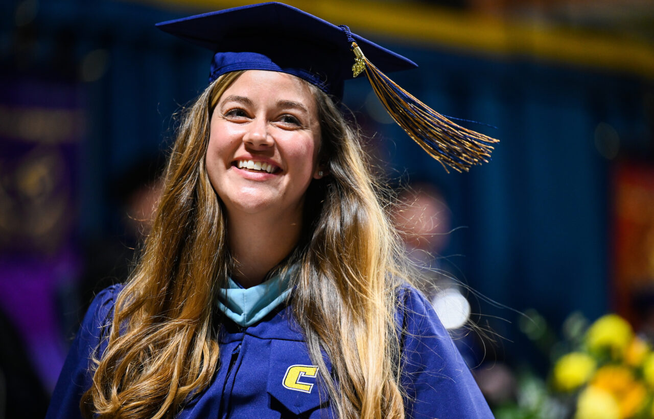 Graduate school graduation, Friday, May 6, 2022 in McKenzie Arena.
