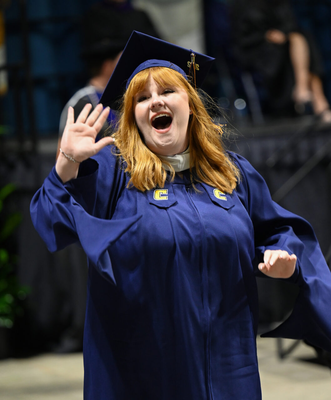 Graduate school graduation, Friday, May 6, 2022 in McKenzie Arena.