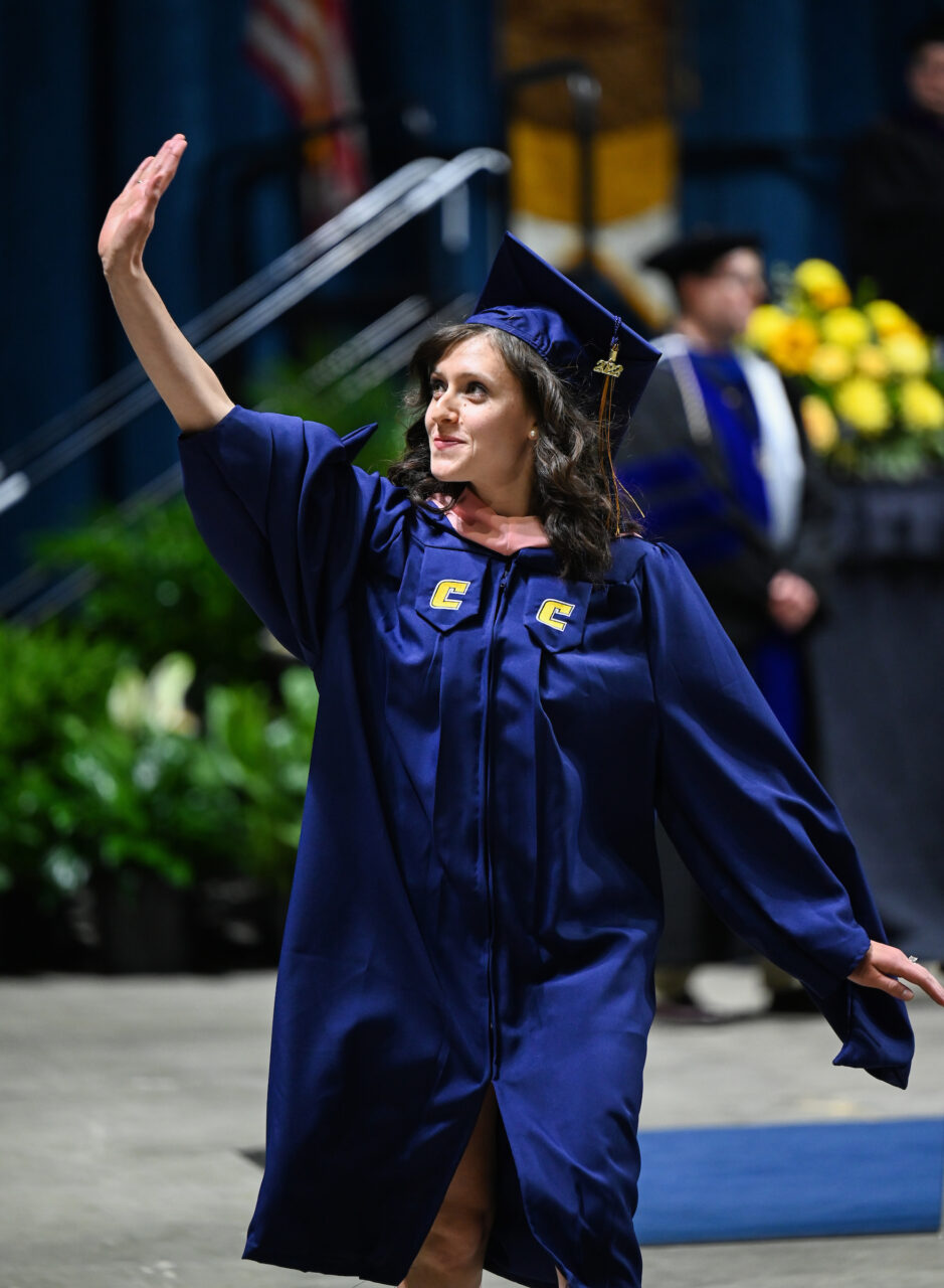 Graduate school graduation, Friday, May 6, 2022 in McKenzie Arena.