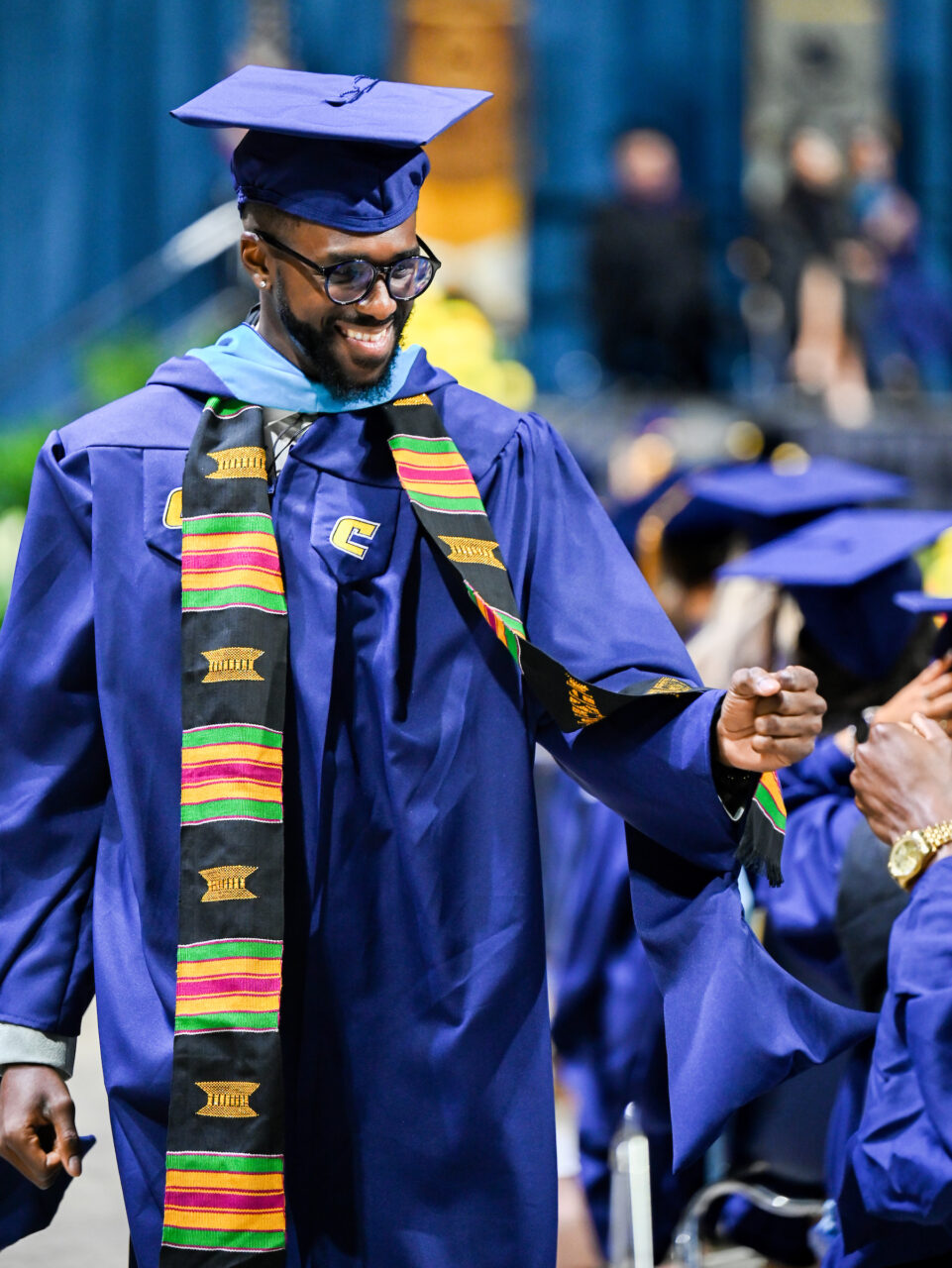 Graduate school graduation, Friday, May 6, 2022 in McKenzie Arena.