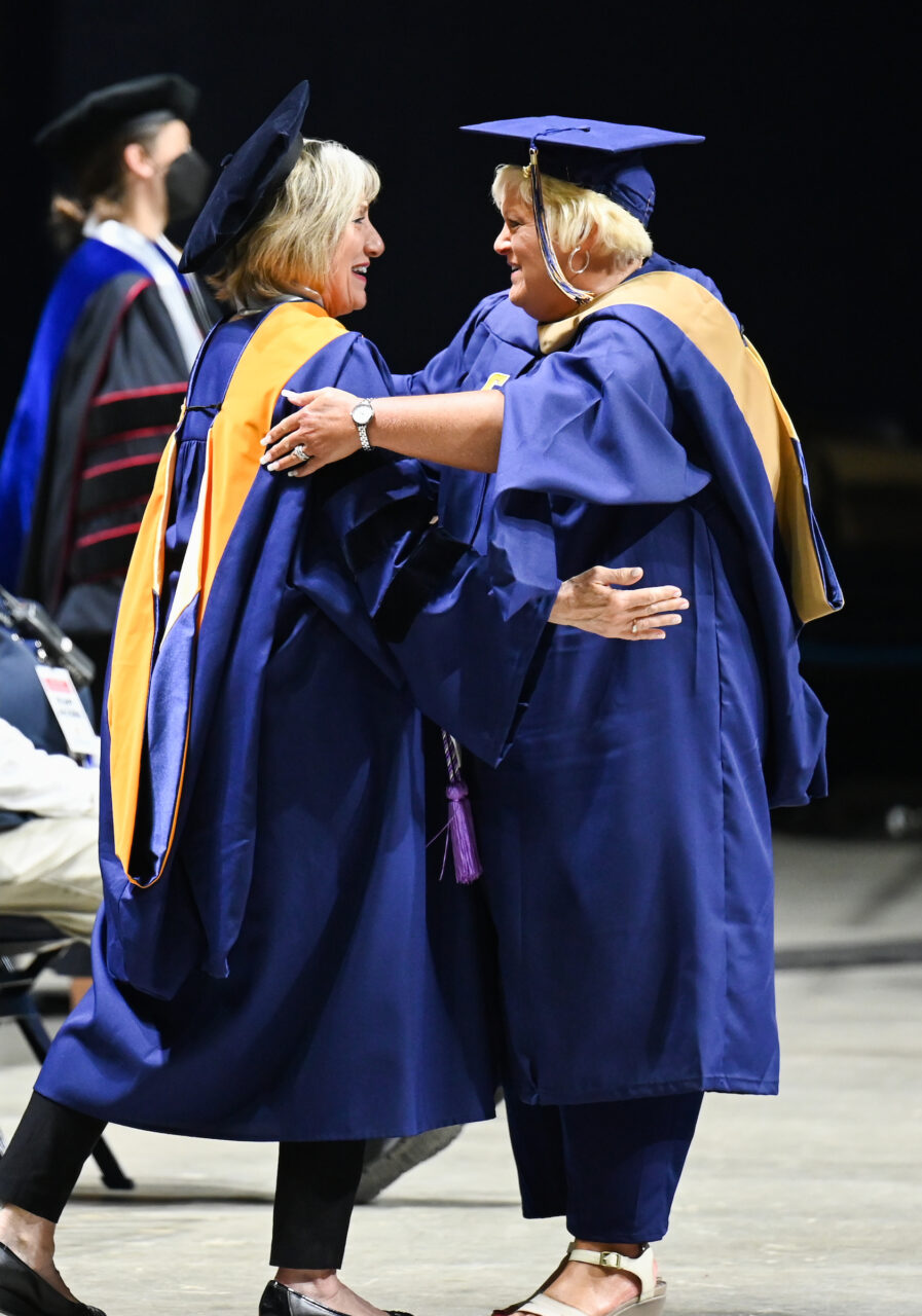 Graduate school graduation, Friday, May 6, 2022 in McKenzie Arena.