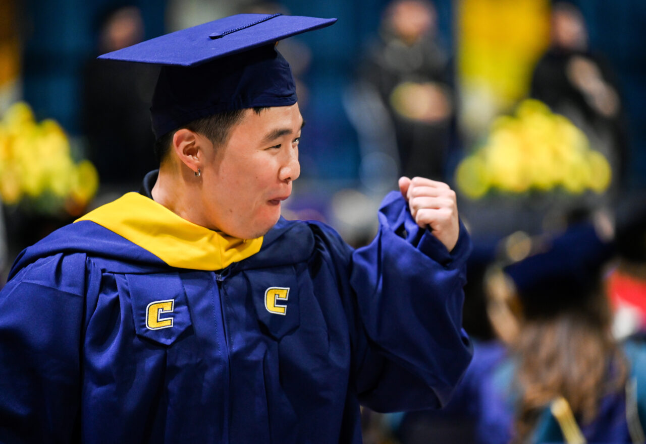 Graduate school graduation, Friday, May 6, 2022 in McKenzie Arena.