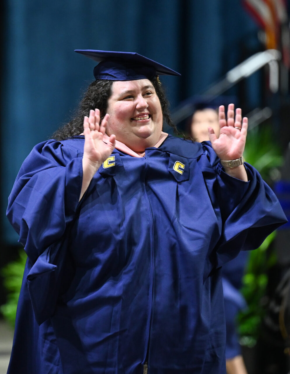 Graduate school graduation, Friday, May 6, 2022 in McKenzie Arena.